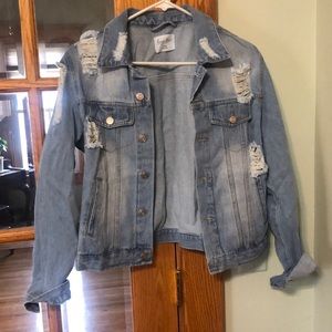Love Tree Jean Jacket